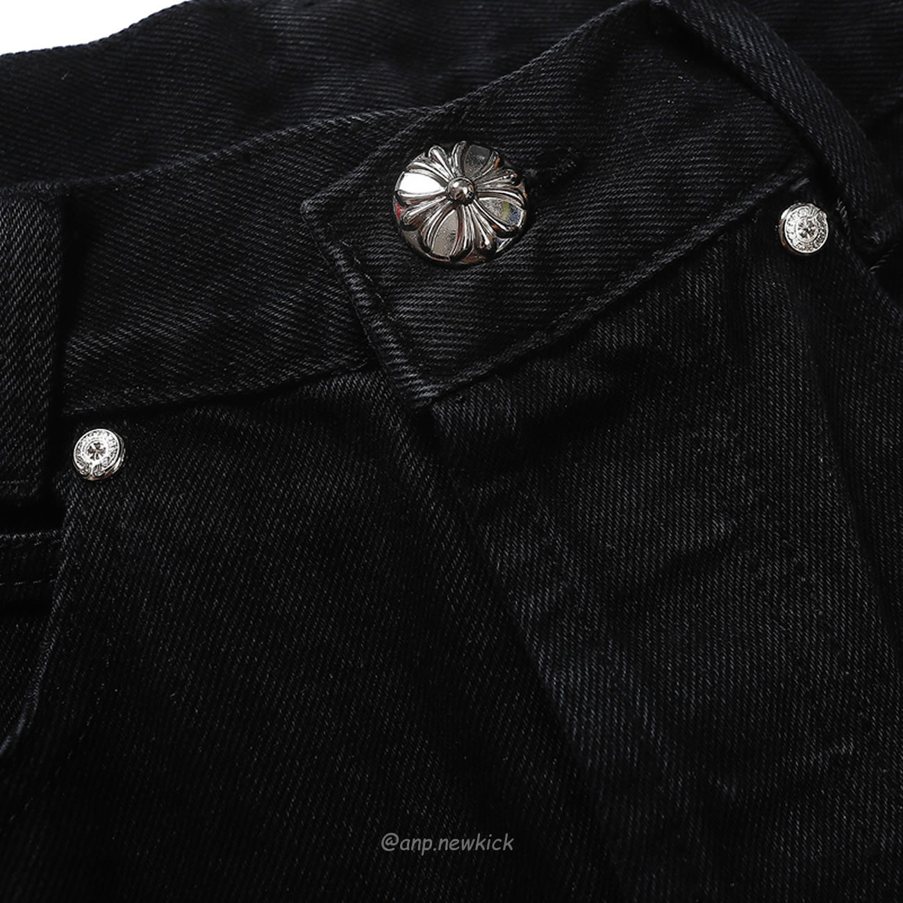 Chrome Hearts Black Cross Jeans (7) - newkick.cc